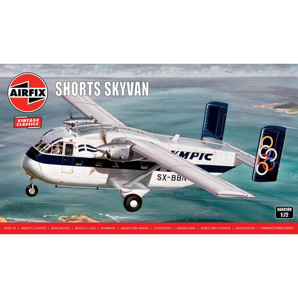 Airfix A04018V Shorts Skyvan 1:72 Model Kit