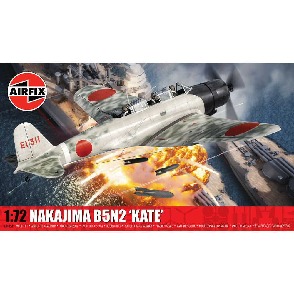Airfix A04058 Nakajima B5N2 ‘Kate' 1:72 Model Kit