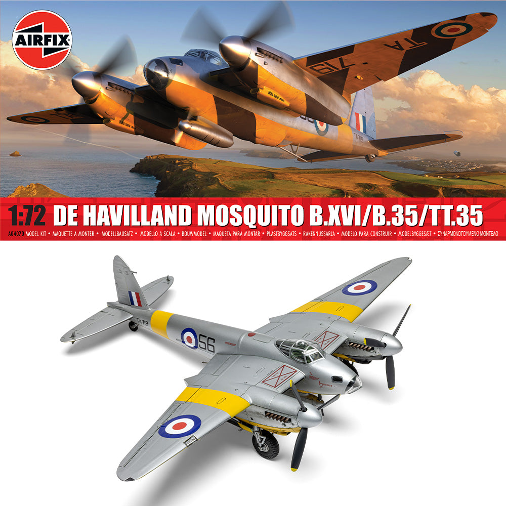 Airfix A04070 de Havilland Mosquito B.XVI/B.35/TT.35 1:72 Model Kit