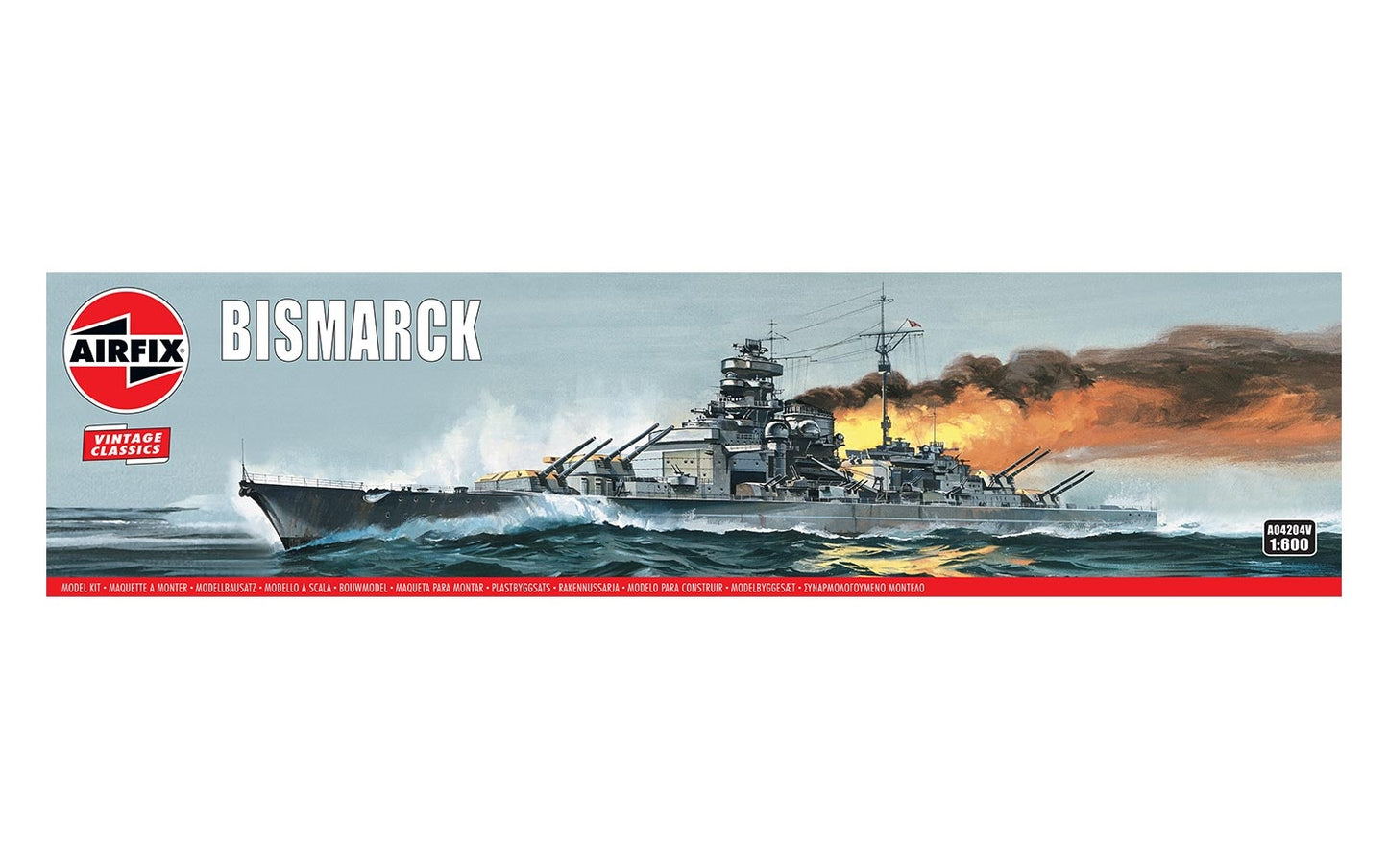 Airfix A04204V Bismarck 1:600 Model Kit