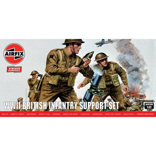 Airfix A04710V WWII British Infantry Support Set 1:32 Model Kit