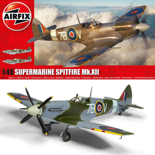 Airfix A05117A Supermarine Spitfire Mk.XII 1:48 Model Kit