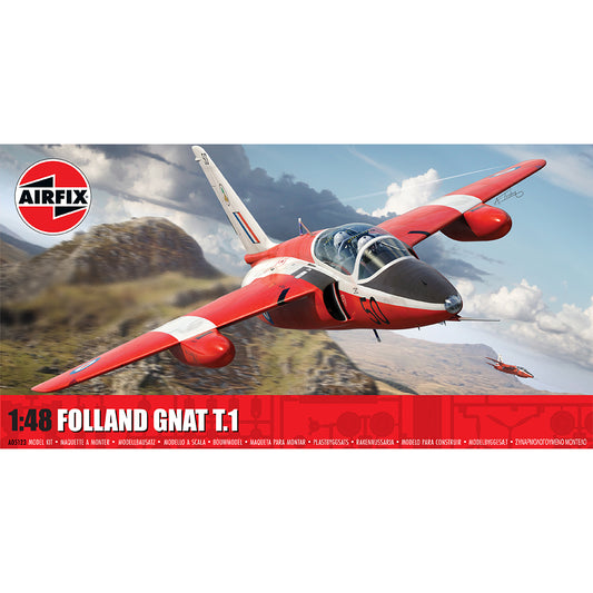 Airfix A05123 Folland Gnat T.1 1:48 Model Kit