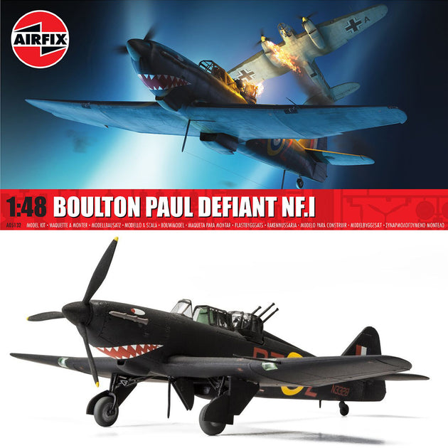 Airfix Boulton Paul Defiant NF.I 1:48 Model Kit (With Code)