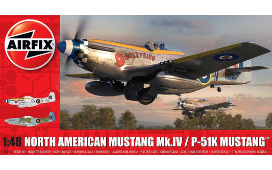 Airfix A05137 North American Mustang Mk.IV/P-51K Mustang 1:48 Model Kit