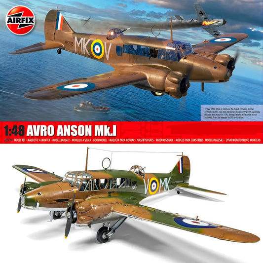 Airfix A09191 Avro Anson Mk.I 1:48 Plane Model Kit