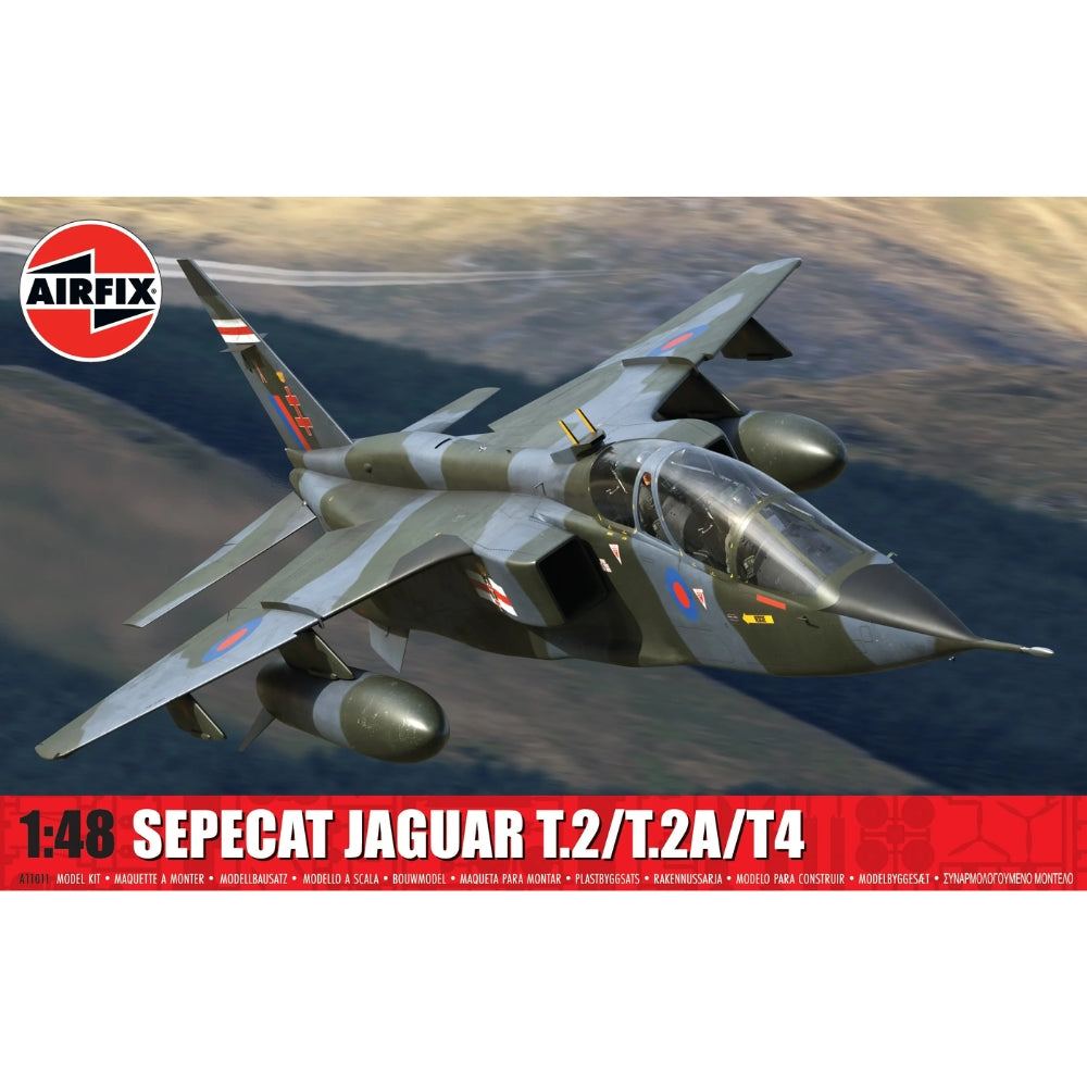Airfix A11011 SEPECAT Jaguar T.2 & T.4 1:48 Model Kit