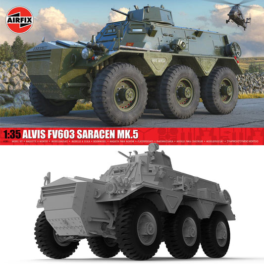 Airfix A1385 Alvis Saracen Mk.5 1:35 Model Kit