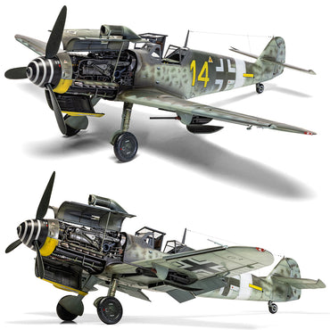 Airfix A17003 Messerschmitt Bf 109G-5/6 1:24 Model Kit