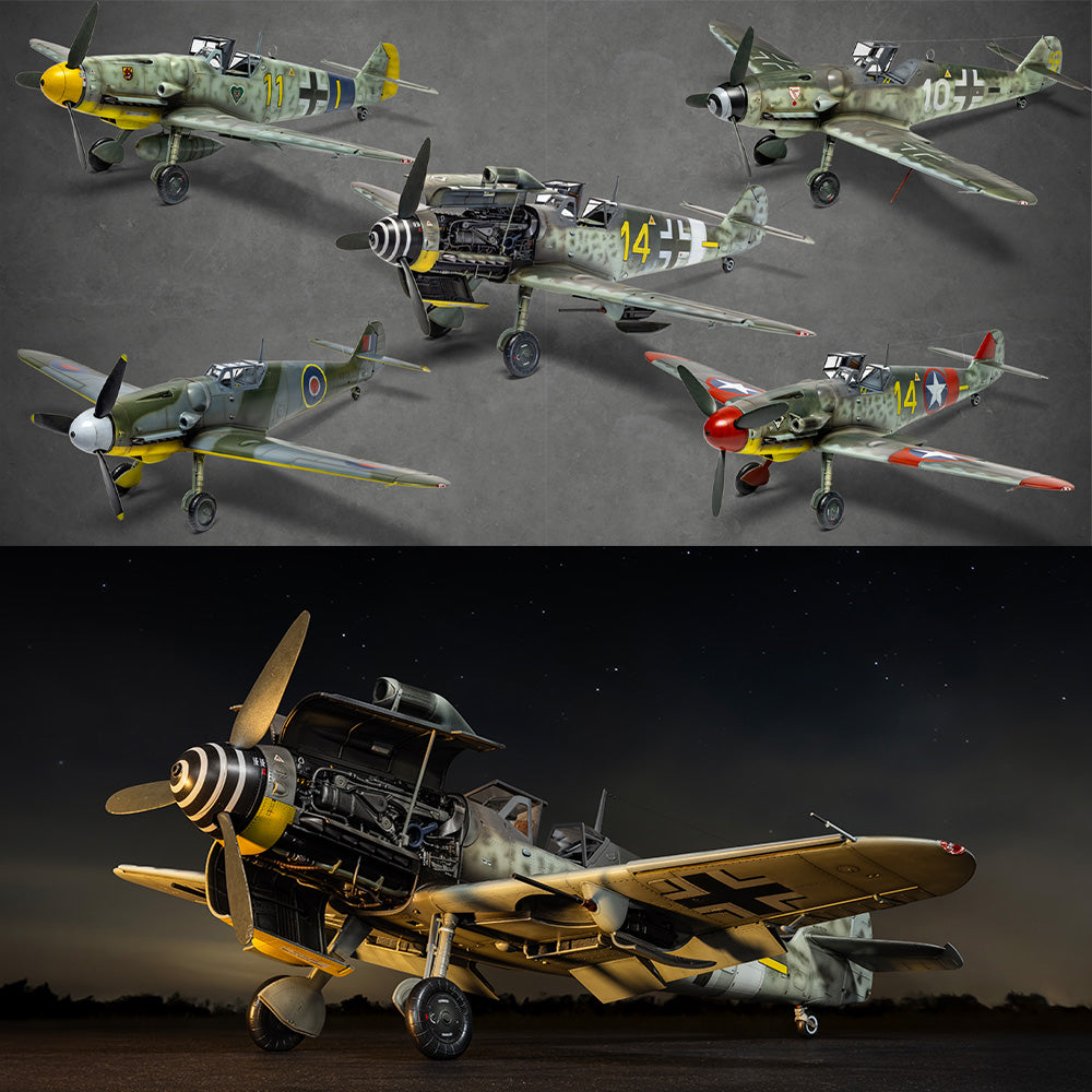 Airfix A17003 Messerschmitt Bf 109G-5/6 1:24 Model Kit