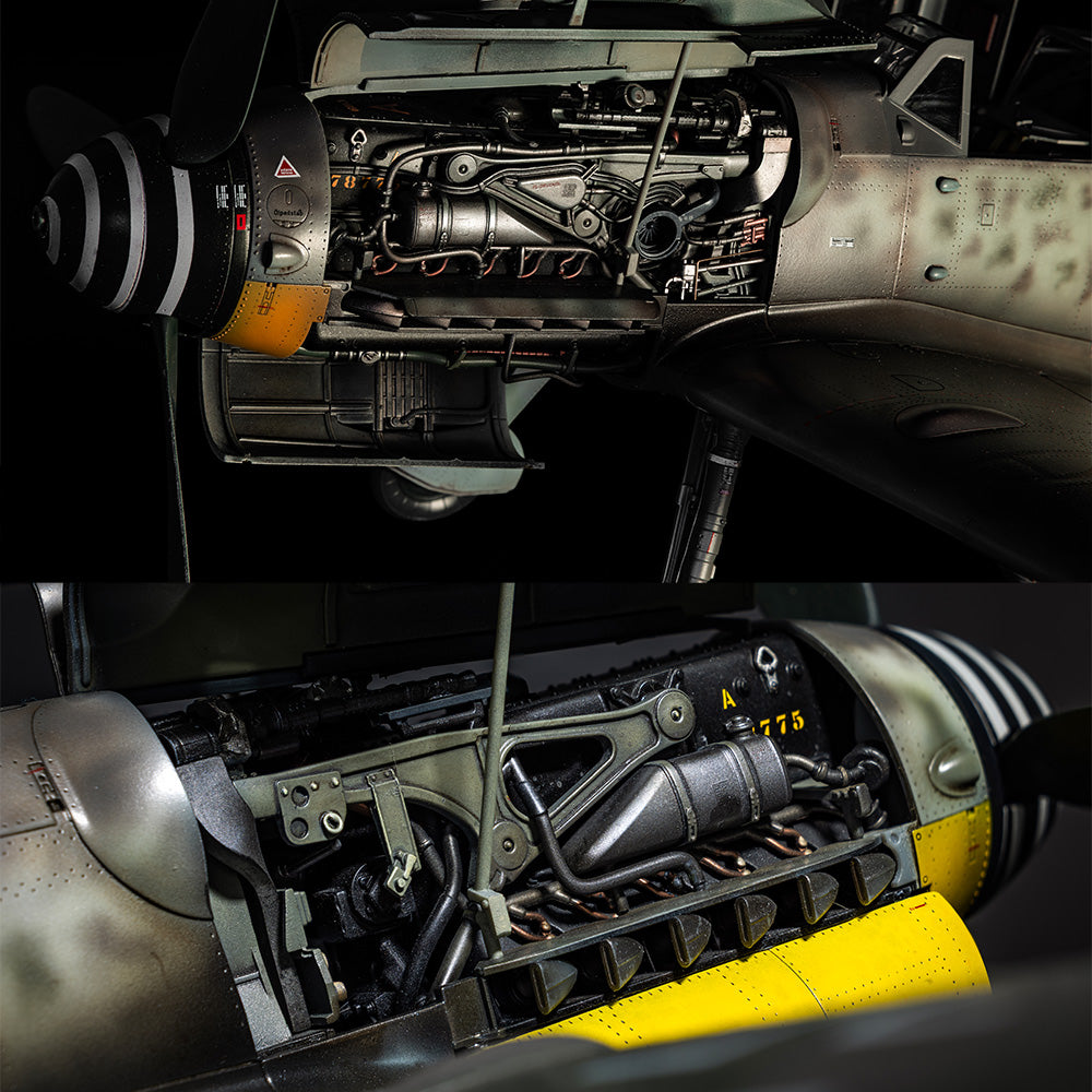 Airfix A17003 Messerschmitt Bf 109G-5/6 1:24 Model Kit