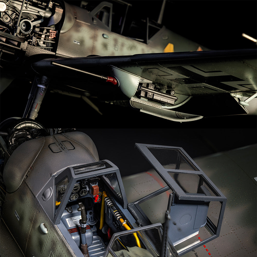 Airfix A17003 Messerschmitt Bf 109G-5/6 1:24 Model Kit