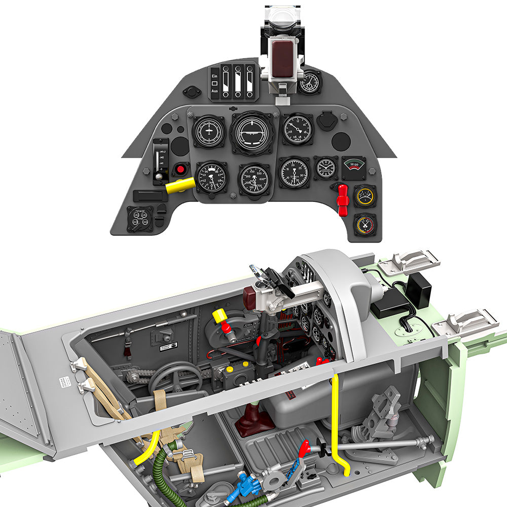 Airfix A17003 Messerschmitt Bf 109G-5/6 1:24 Model Kit