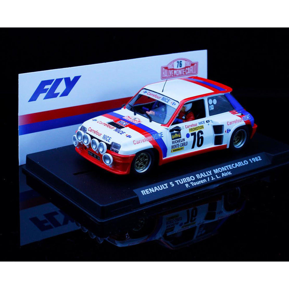 Fly Car A2068 Renault 5 Turbo Rally Montecarlo 1982 Touren Alric 1:32 Slot Car