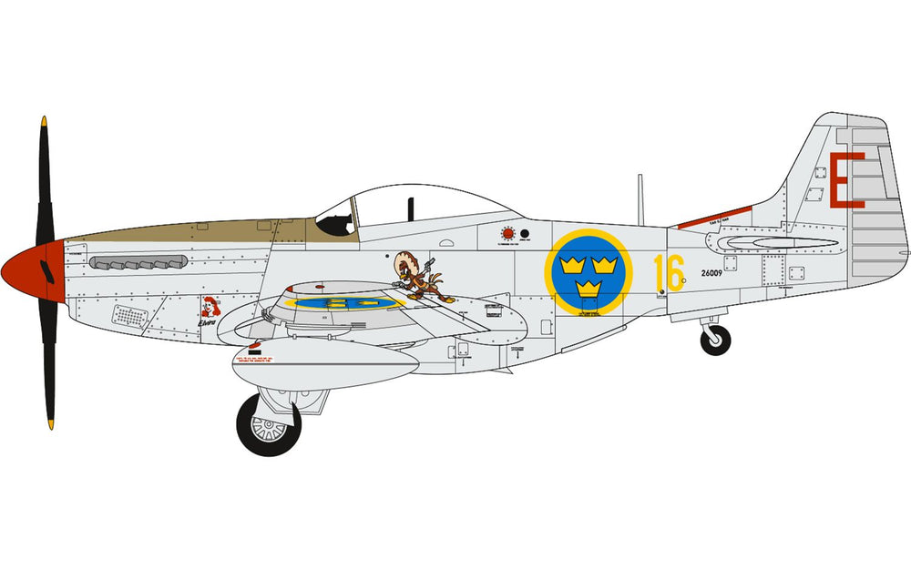 Airfix A40004 Swedish Air Force 100th Anniversary Set 1:72 Model Kit
