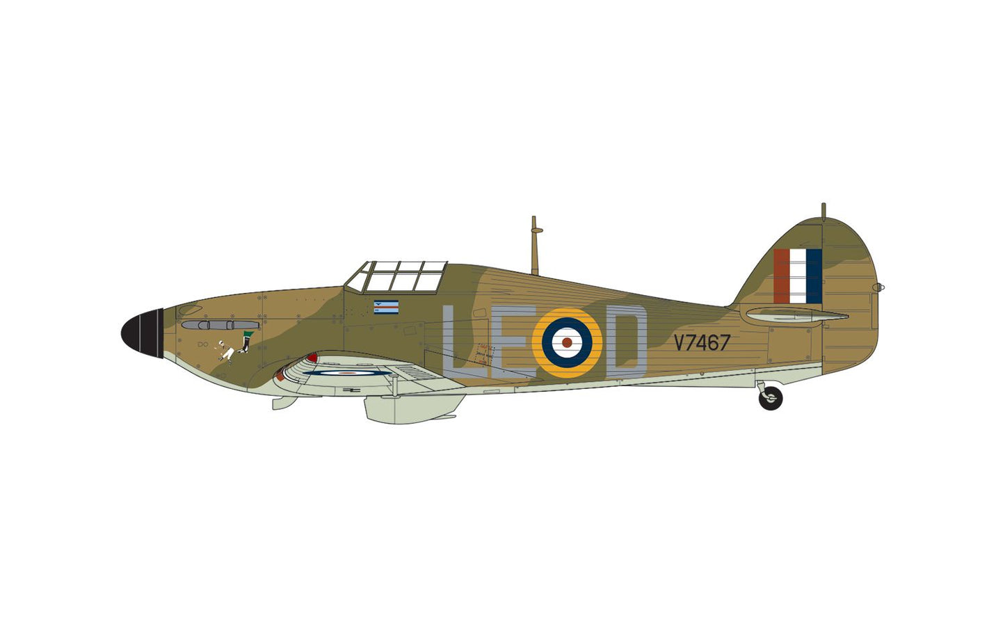 Airfix A40101 Legends - Douglas Bader - Triple Pack 1:48 Model Kit