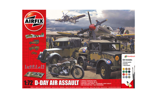 Airfix A50157A D-Day Air Assault Set 1:72 Model Kit