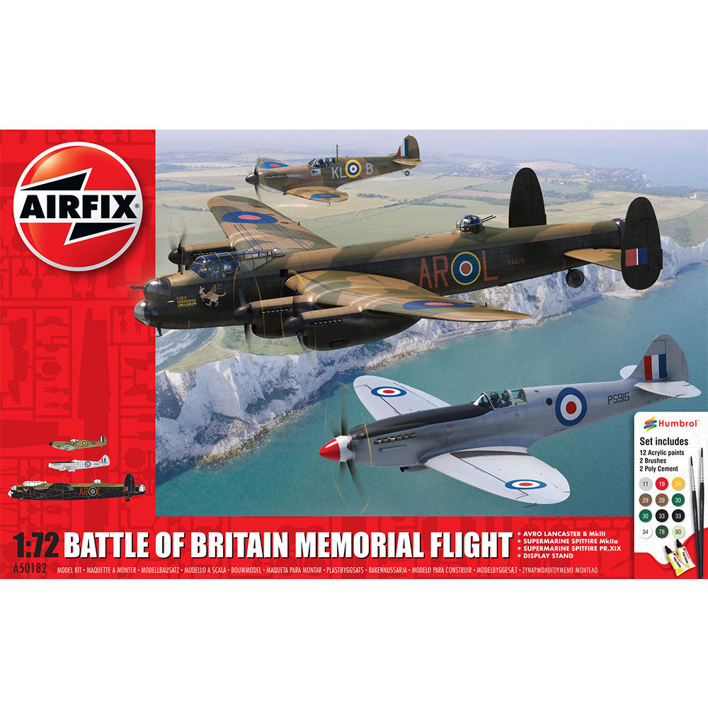 Airfix A50182 Battle of Britain Memorial Flight 1:72 Plastic Model Kit