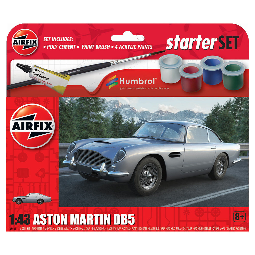 Airfix A55011 Starter Set - Aston Martin DB5 1:43 Model Kit