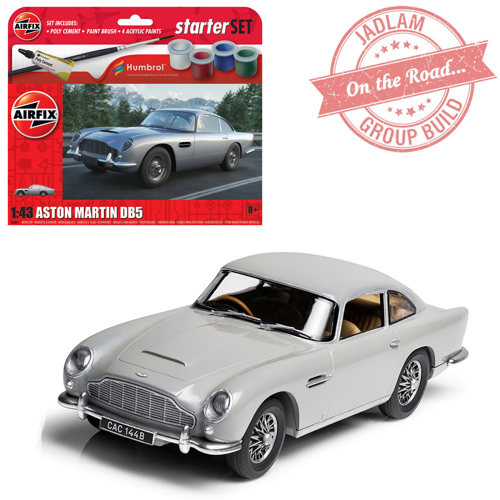 Airfix A55011 Starter Set - Aston Martin DB5 1:43 Model Kit