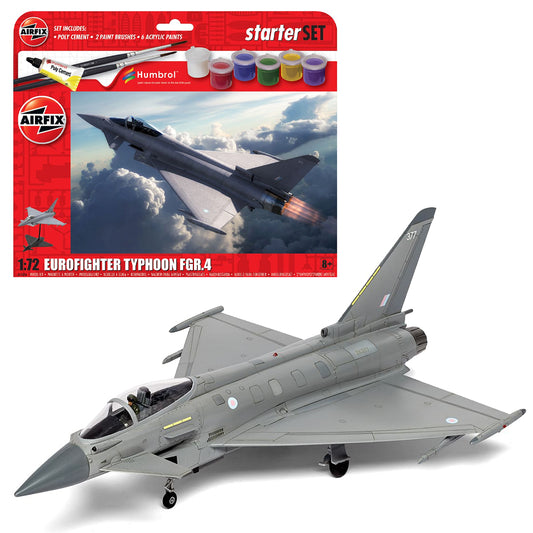 Airfix A55016 Starter Set - Eurofighter Typhoon FGR.4 1:72 Model Kit