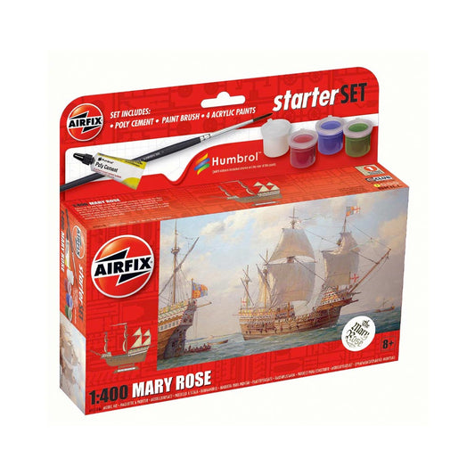 Airfix A55114A Small Starter Set NEW Mary Rose 1:400 Model Kit