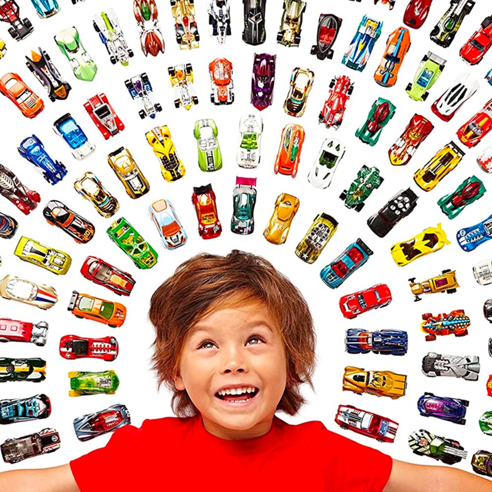 Hot Wheels Single, Random 1:64 Scale Diecast Toy Car - 5785