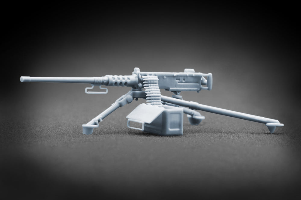 ScaleX M2 Browning .50 cal Machine WW2 1:35 3D Printed Model Kit A 35003