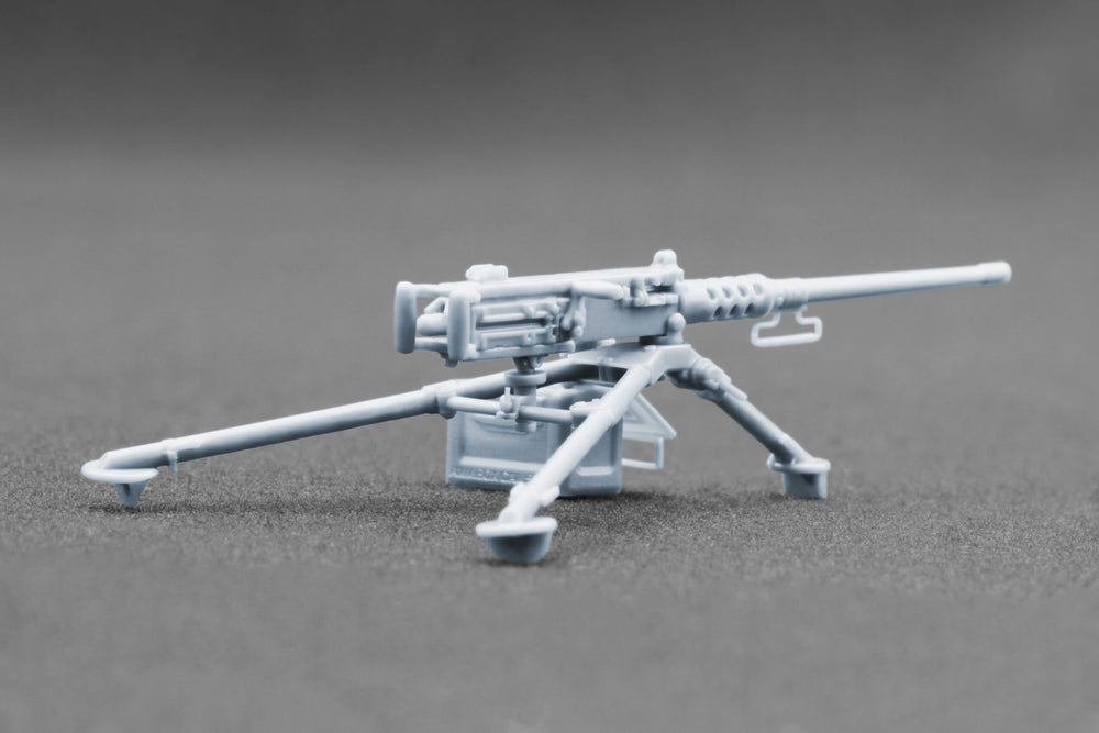 ScaleX M2 Browning .50 cal Machine WW2 1:35 3D Printed Model Kit A 35003