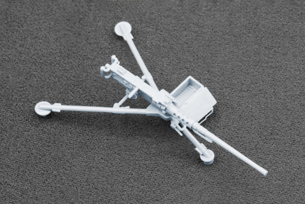 ScaleX M2 Browning .50 cal Machine WW2 1:35 3D Printed Model Kit A 35003