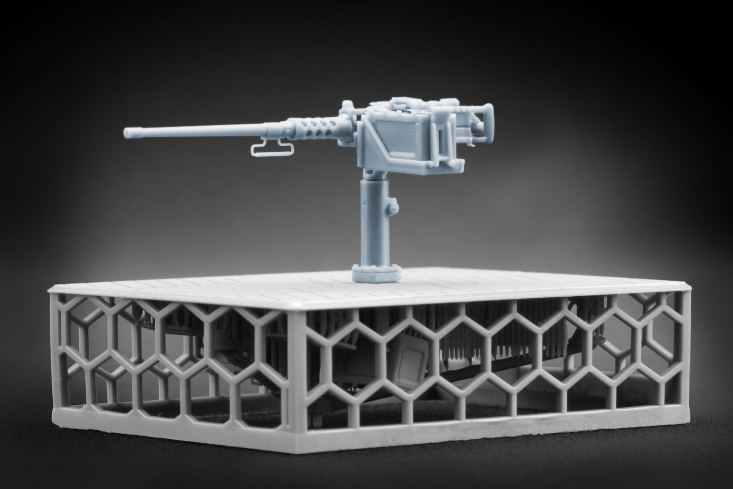 ScaleX M2 Browning .50 cal Machine WW2 1:35 3D Printed Model Kit A 35003