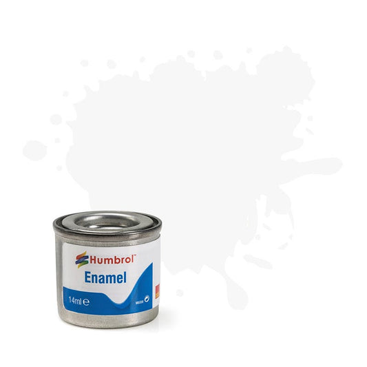 HUMBROL 22 White Gloss Enamel 14ml Model Kit Paint