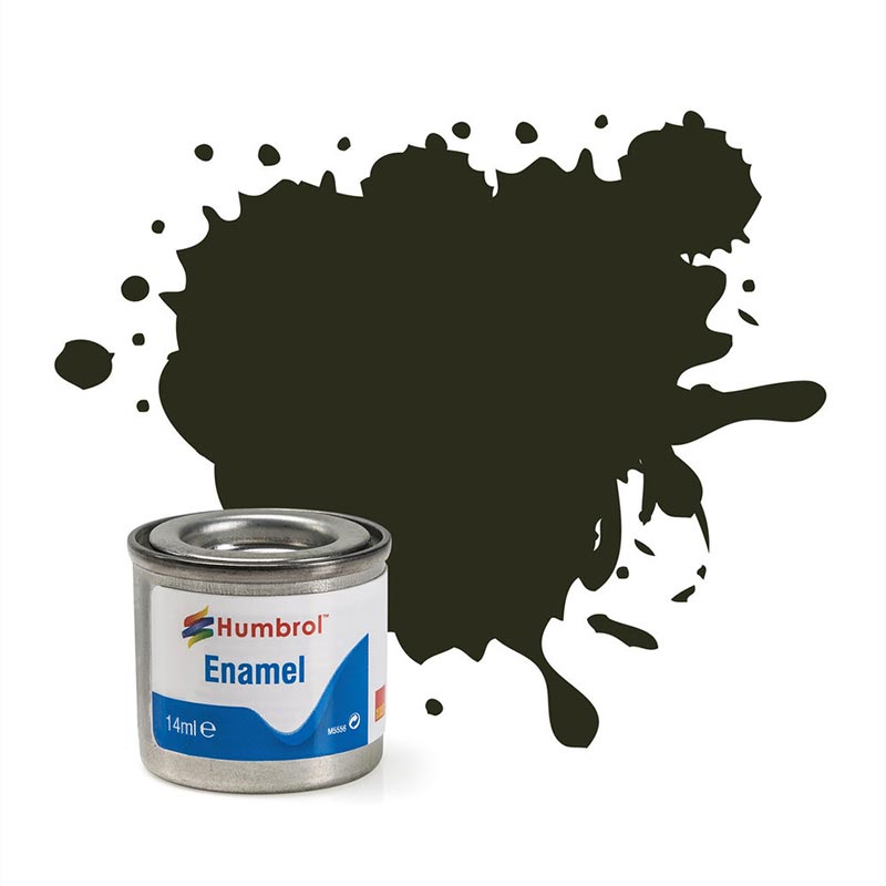 HUMBROL 53 Gunmetal Metallic Enamel 14ml Model Kit Paint