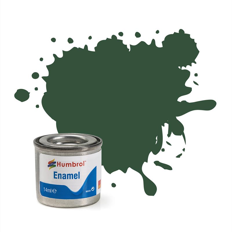 HUMBROL 78 Cockpit Green Matt Enamel 14ml Model Kit Paint