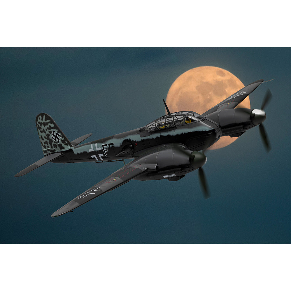 Corgi AA29702 Messerschmitt Me 410A-1 Black F, 14./KG2, Late 1943 1:72 Diecast