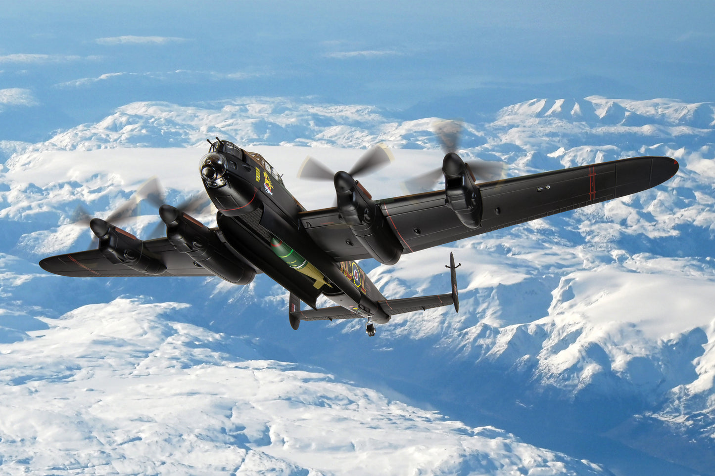 Corgi Avro Lancaster BIII ED763 ‘KC-Z’ “Honor”  1:72 Diecast Model