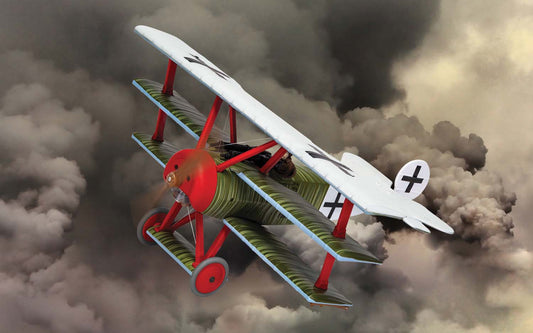 Corgi AA38312 Fokker DR1 Triplane Ltn Hans Weiss 1:48 Diecast Model