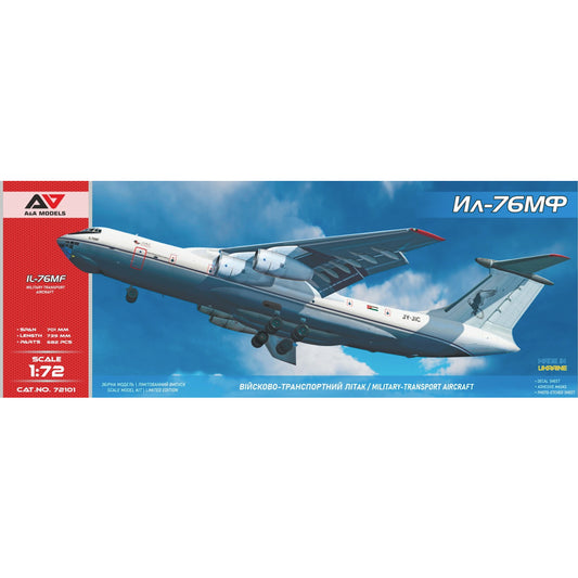 A&A Models 72101 Ilyushin Il-76MF 1:72 Model Kit