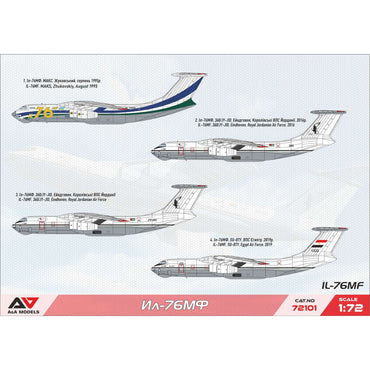 A&A Models 72101 Ilyushin Il-76MF 1:72 Model Kit