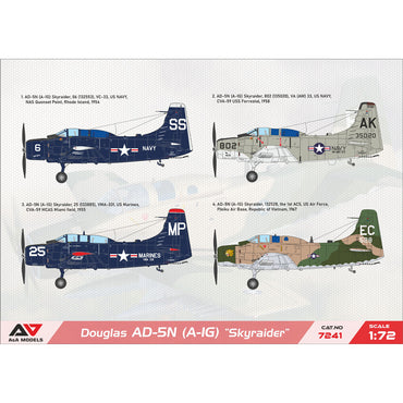 A&A Models Douglas AD-5N Skyraider 1:72 Model Kit