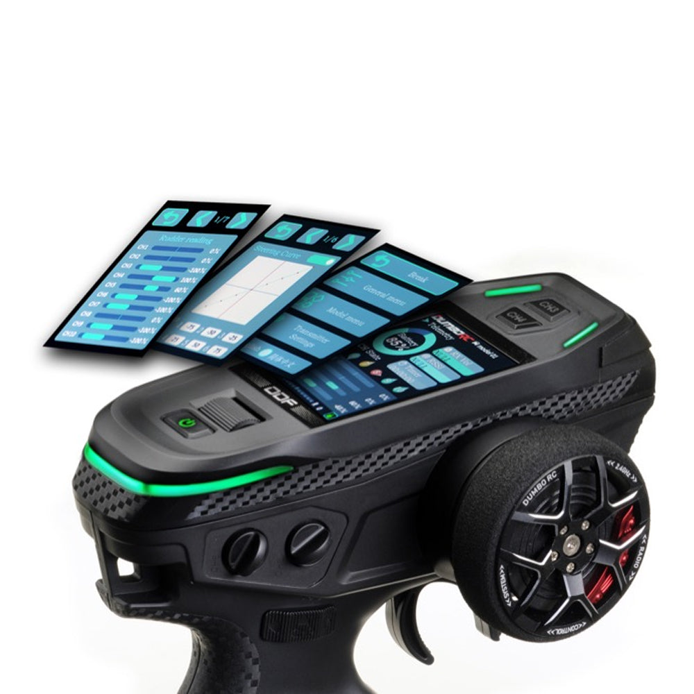 Absima CR10P 10-Channel 2.4GHz RC Radio w/Receiver 2000013