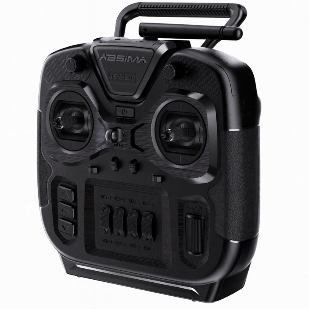 Absima SR6S-EVO 6 Channel Stick Radio Set Transmitter & R6WP Receiver 2000023