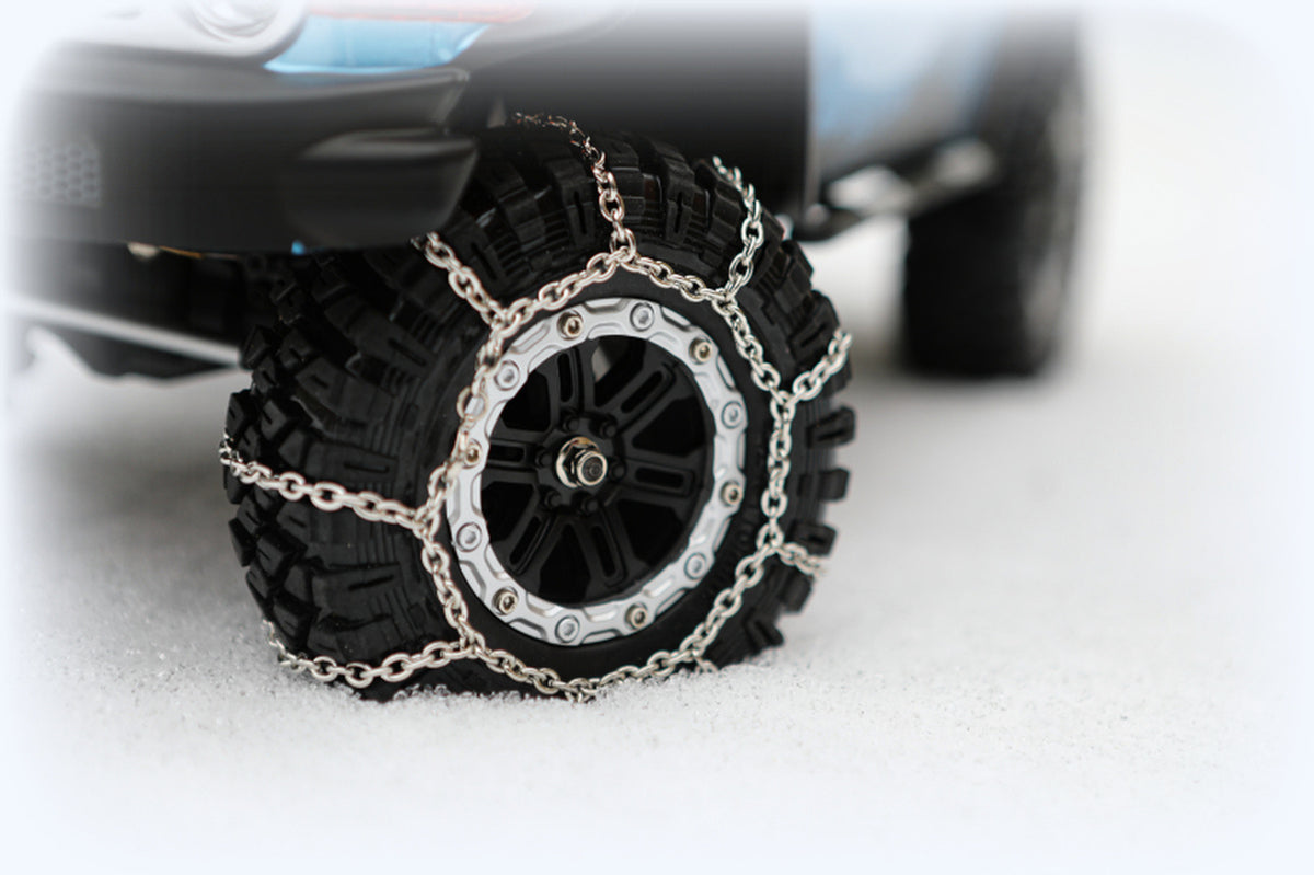 Absima 1:10 Snow Chains for 108mm Tyres (2) RC Crawler Accessory 2320104