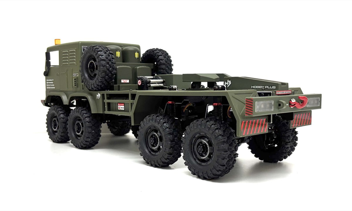 Hobby Plus CR-18P Terranaut 8X8 AWS 1:18 RTR Off-Road RC Crawler Car Green
