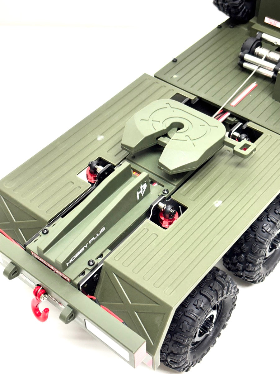 Hobby Plus CR-18P Terranaut 8X8 AWS 1:18 RTR Off-Road RC Crawler Car Green