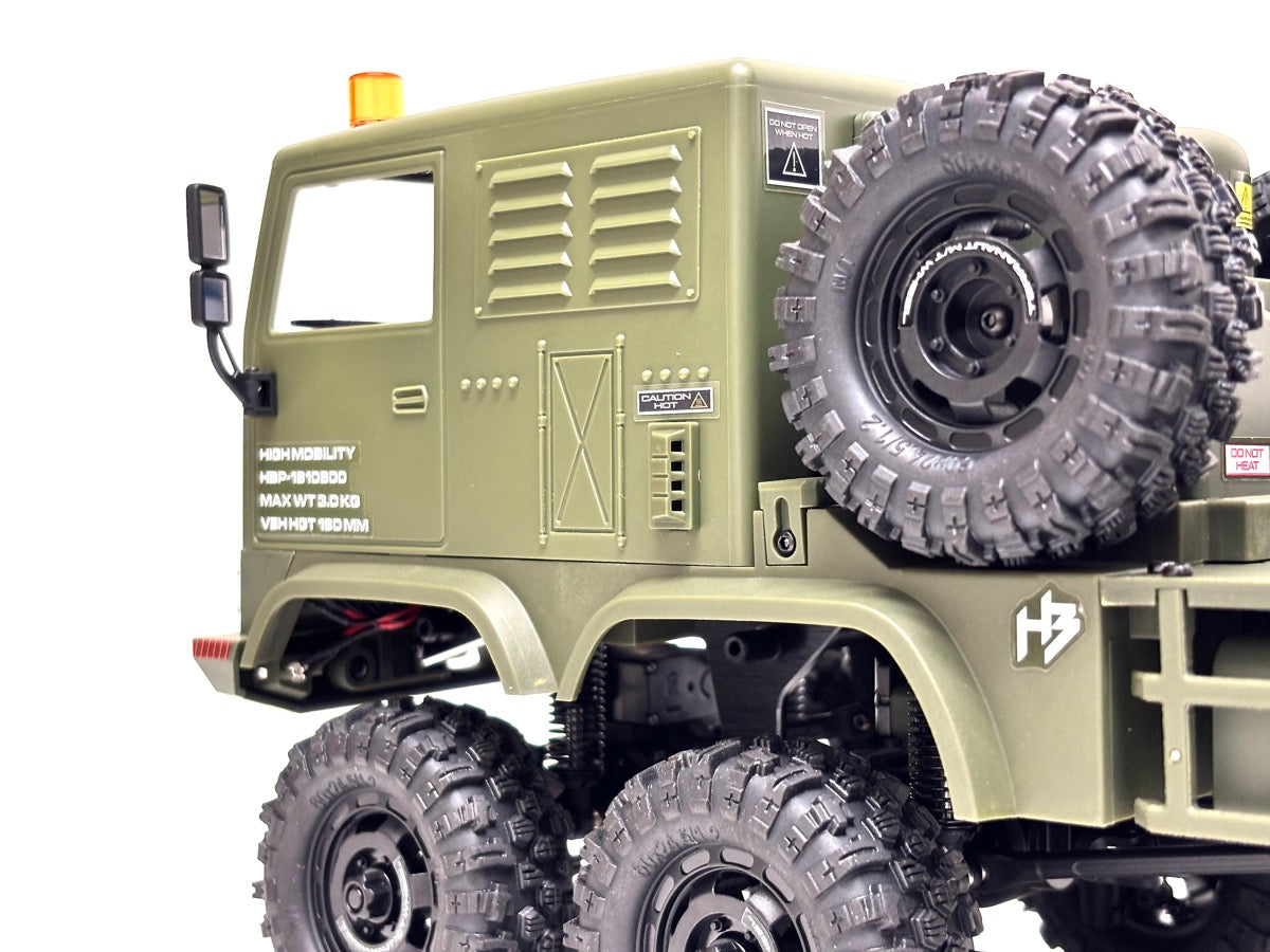 Hobby Plus CR-18P Terranaut 8X8 AWS 1:18 RTR Off-Road RC Crawler Car Green - image 9