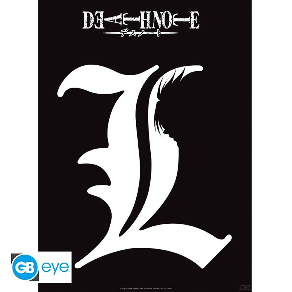 DEATH NOTE - 2x Chibi Posters - L & Group (52x38) ABYDCO707