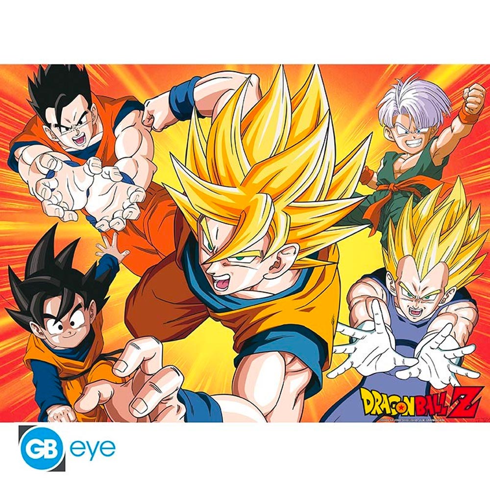 DRAGON BALL - 2x Chibi Posters - Saiyans (52x38) ABYDCO708