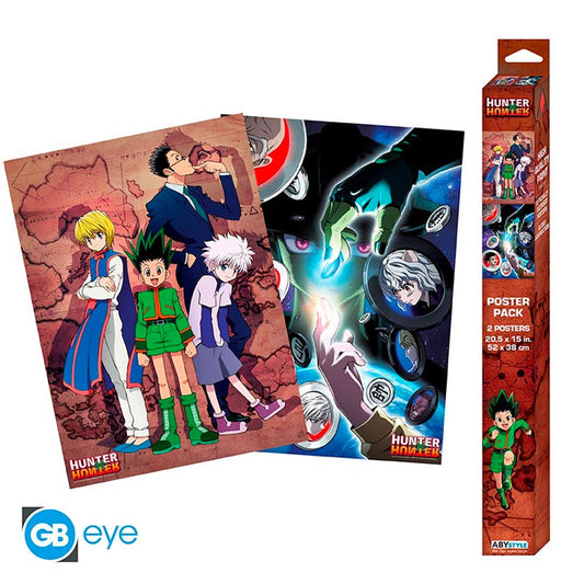 HUNTER X HUNTER - 2x Chibi Posters - Groups (52x38) ABYDCO781