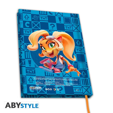 CRASH BANDICOOT - Cahier A5 "Crash & Coco" ABYNOT089